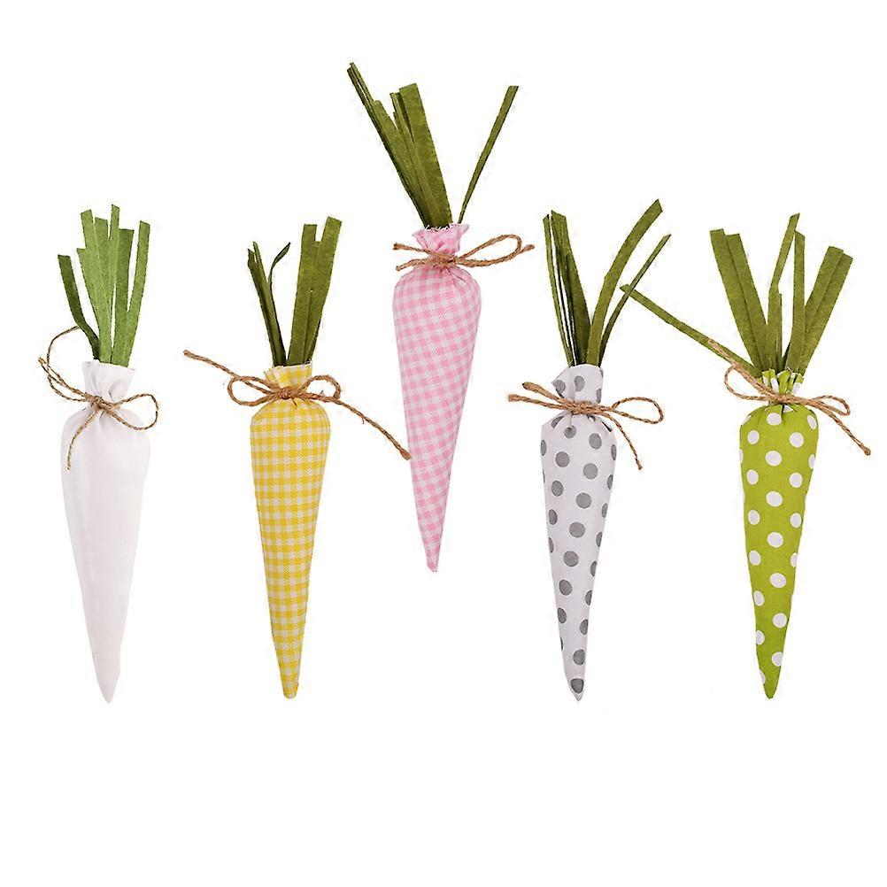 Party Carrot Carrot Toy for Easter 5Pcs Colorful Assorted Set