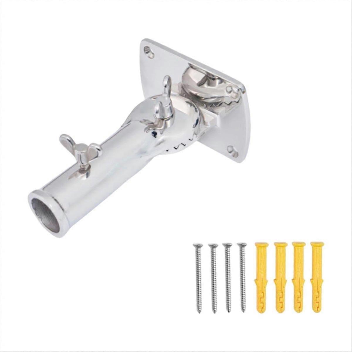 Flag Pole Holder High Strength Solid Mounting Base Stand Mount