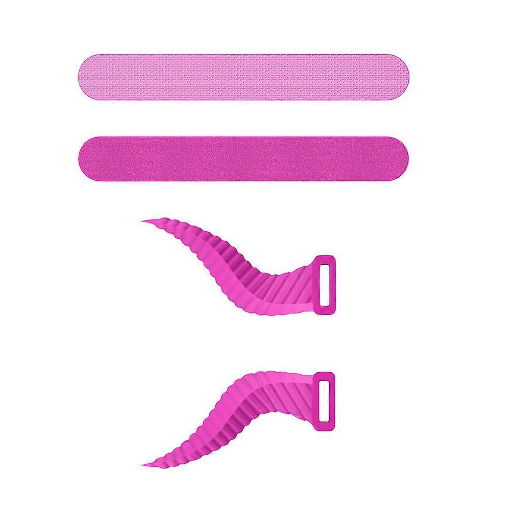 Rosy Silicone Headphone Horns Attachments for 1Pair Headset Decorations