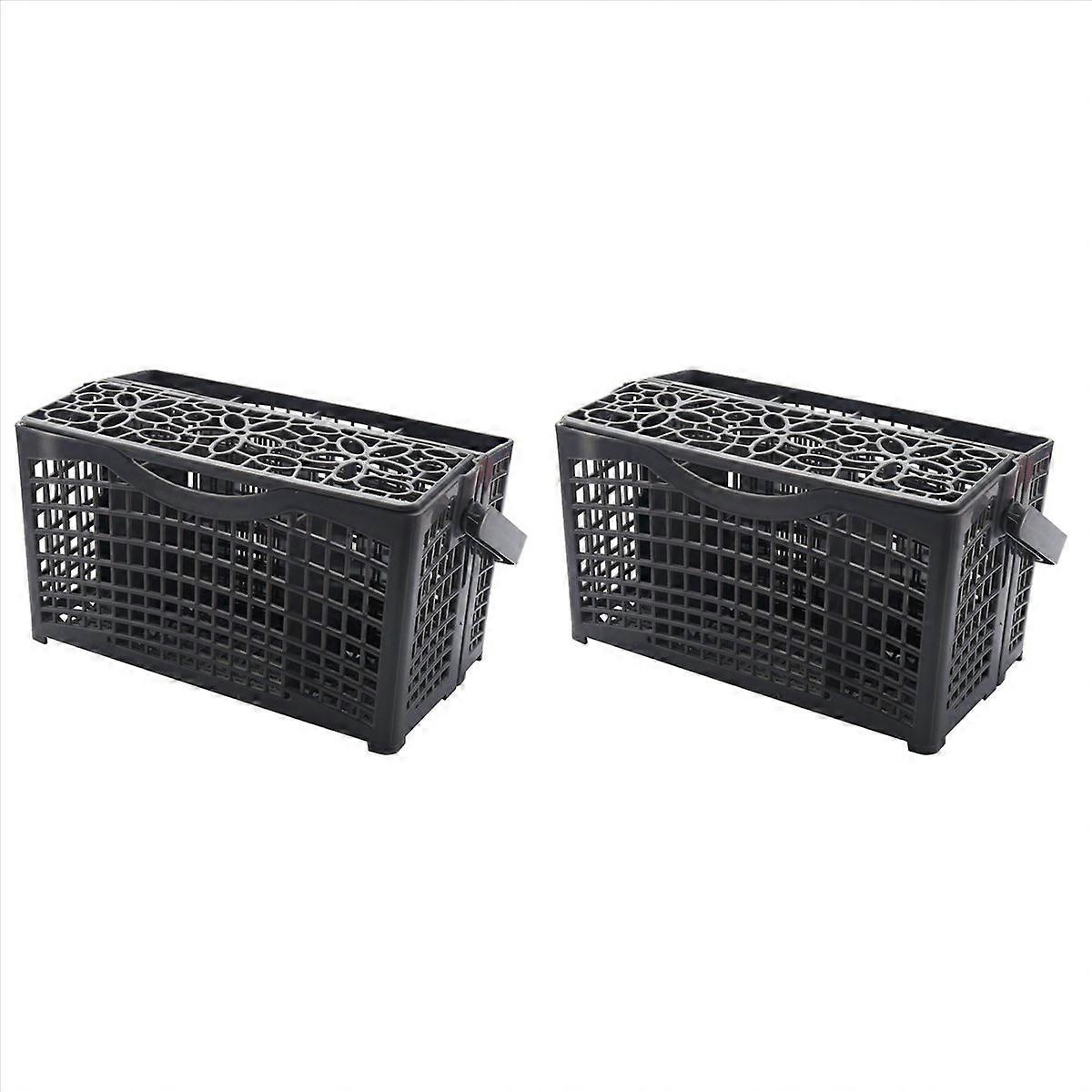 2PC Universal Cutlery Dishwasher Basket for ////// Dishwasher Replacement