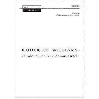 Oh Adonai, et Dux domus Israel: Vocal score (nuevos horizontes)