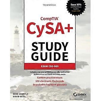 Guía de estudio de CompTIA CySA+: Examen CS0-003