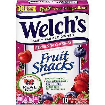 Welch's Berries 'N Cherries Fruit Snacks