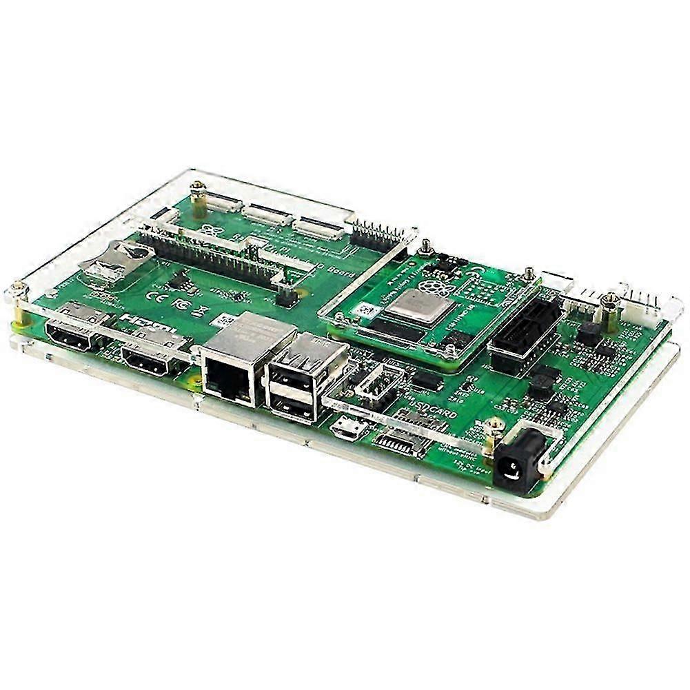 for CM4 IO Board Acrylic Case Transparent Shell for Compute Module 4 IO Board