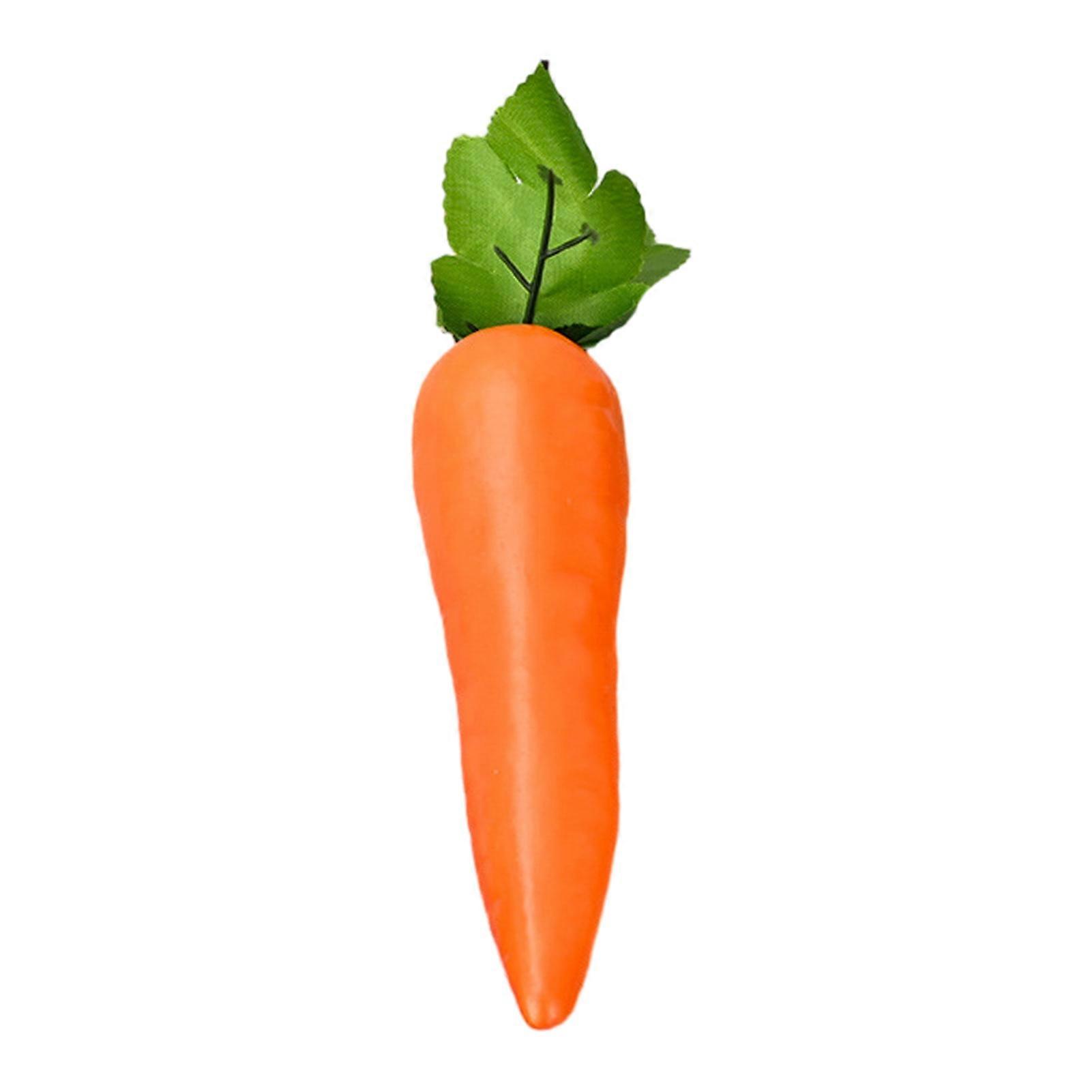 Fake Vegetable Carrot Prop - Easter Spring Home Farm Decor