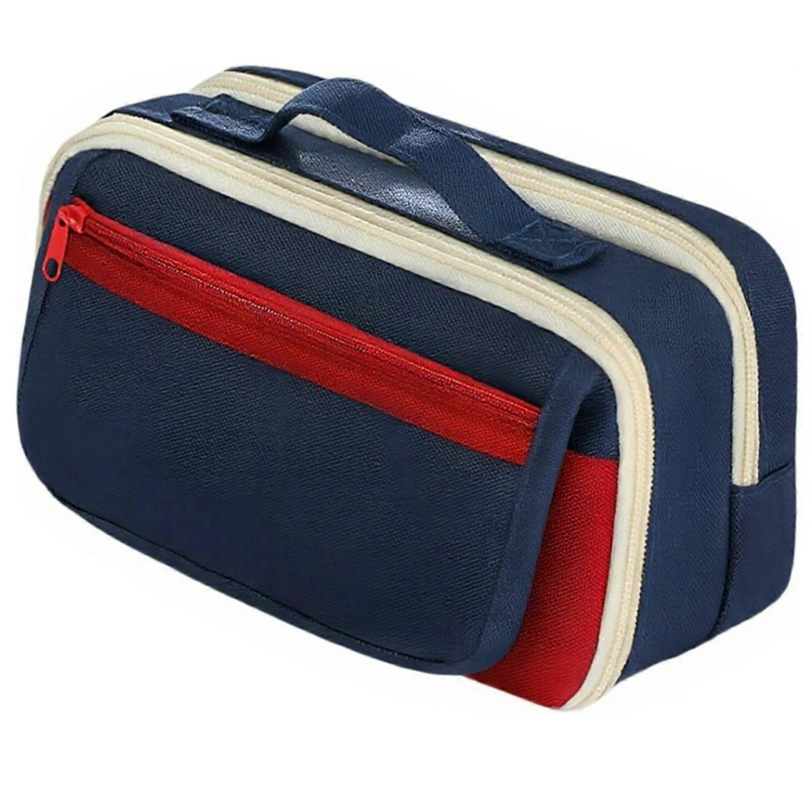 Large Capacity Pencil Case with 9Layer MultiZipper Storage for School and Office