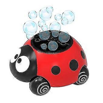Ladybug Bubble Machine, 3000+ Bubbles Per Minute, Ideal for Outdoor Play and Parties