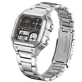Tactical Digital Watch for Men - Waterproof Military Sport Watch with Alarm, Backlight and Large Display