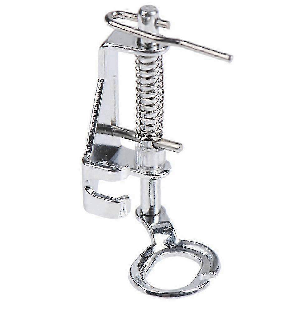 Large Metal Darning Foot Low Bar