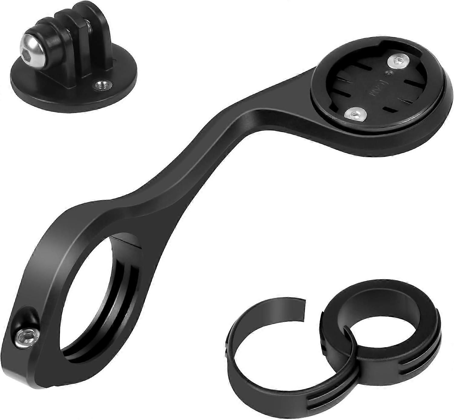 Bike Computer Mount, Adjustable Out Front Extended Mount Compatible with Igs Gps