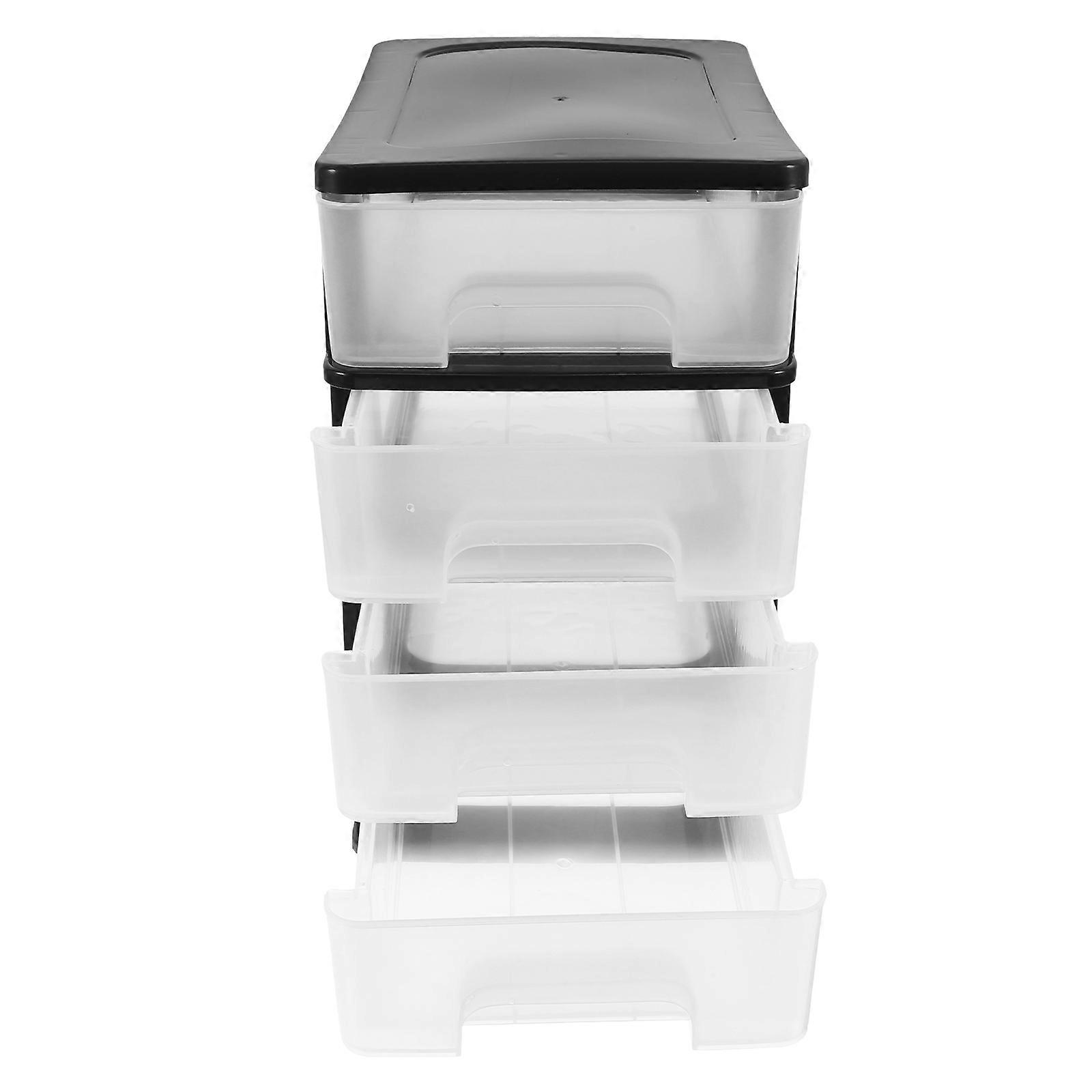 Storage Drawer Plastic Desk Organizer for Home Use with Multi-Function Design