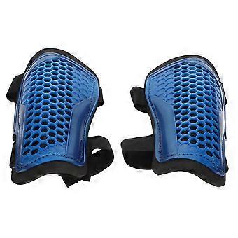 Soccer Pads Comfortable Taekwondo Sports Protection 1Pair for Adults Blue