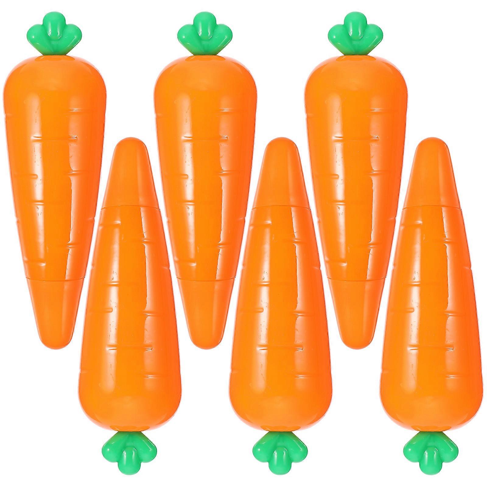 School Correction Tape Carrot Shape Correction Tape for Correcting 6Pcs