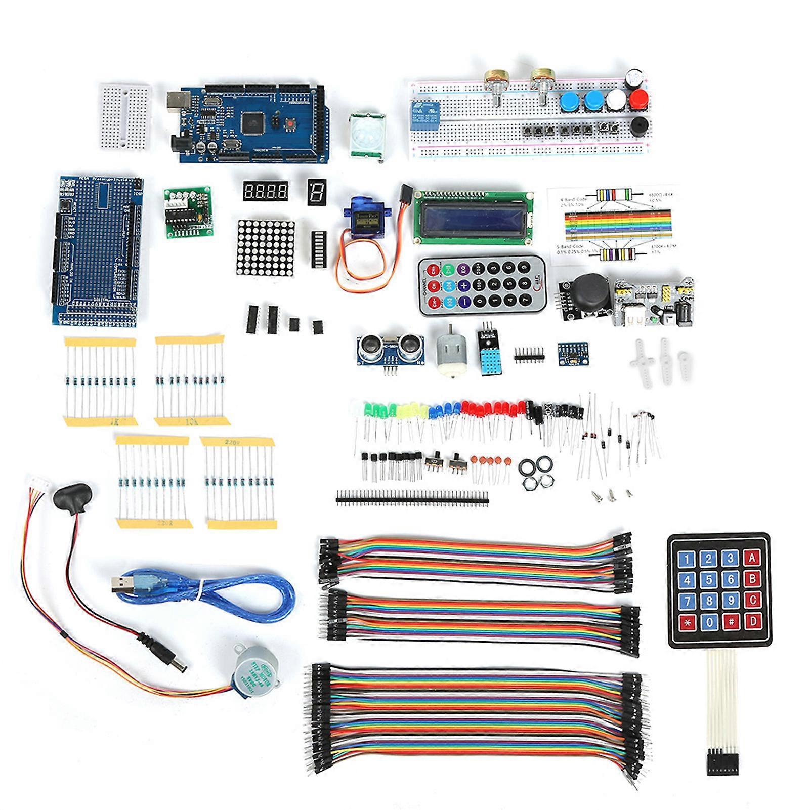 Ultimate Starter Learning Module Kit Fit for MEGA 2560 LCD1602 Servo Motor