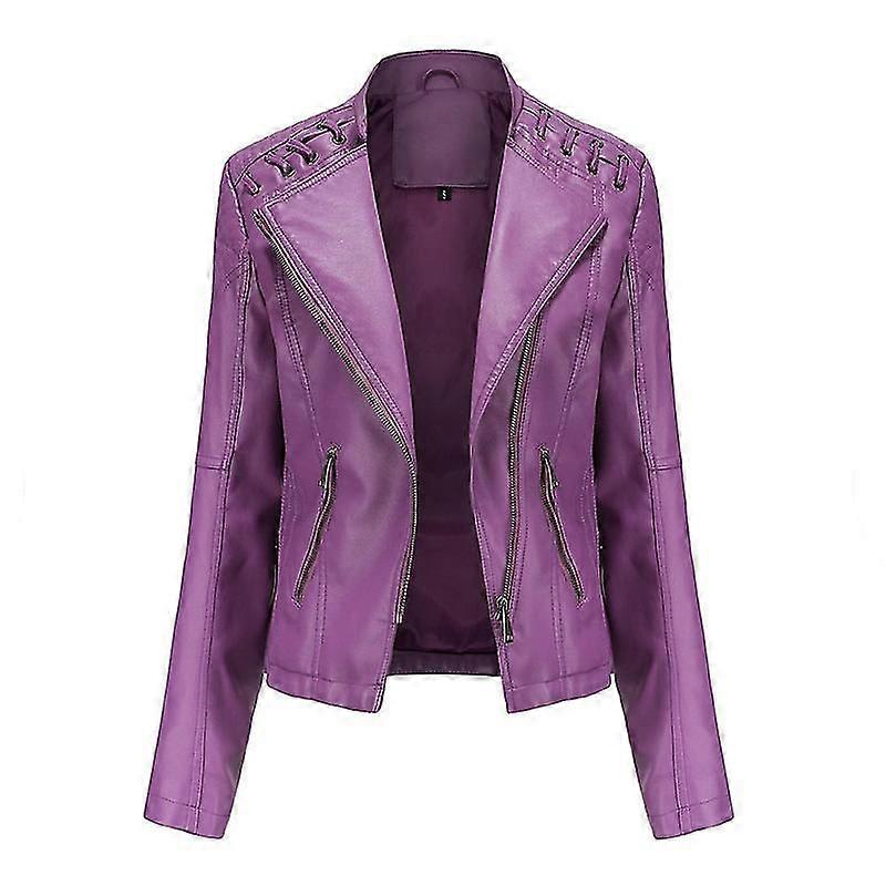 Veste Moto Cuir Slim Thin Leather Jacket