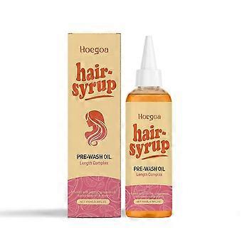 Hoegoa hair care massage oil - smooth hair treatment, frizz control, shine, moisturizing, hydrating, refreshing hair essential oil for for daily skin