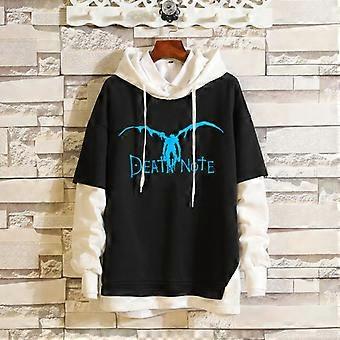 Anime Death Note Cosplay Hoodie Llawliet Kostuum Hooded Coat Fashion Lente Herfst Sweatshirt Voor Mannen Vrouwen