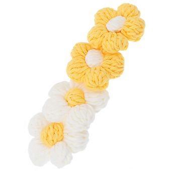 4pcs Manual Flower Ornament Lovely Applique Clothes Sewing Accessories