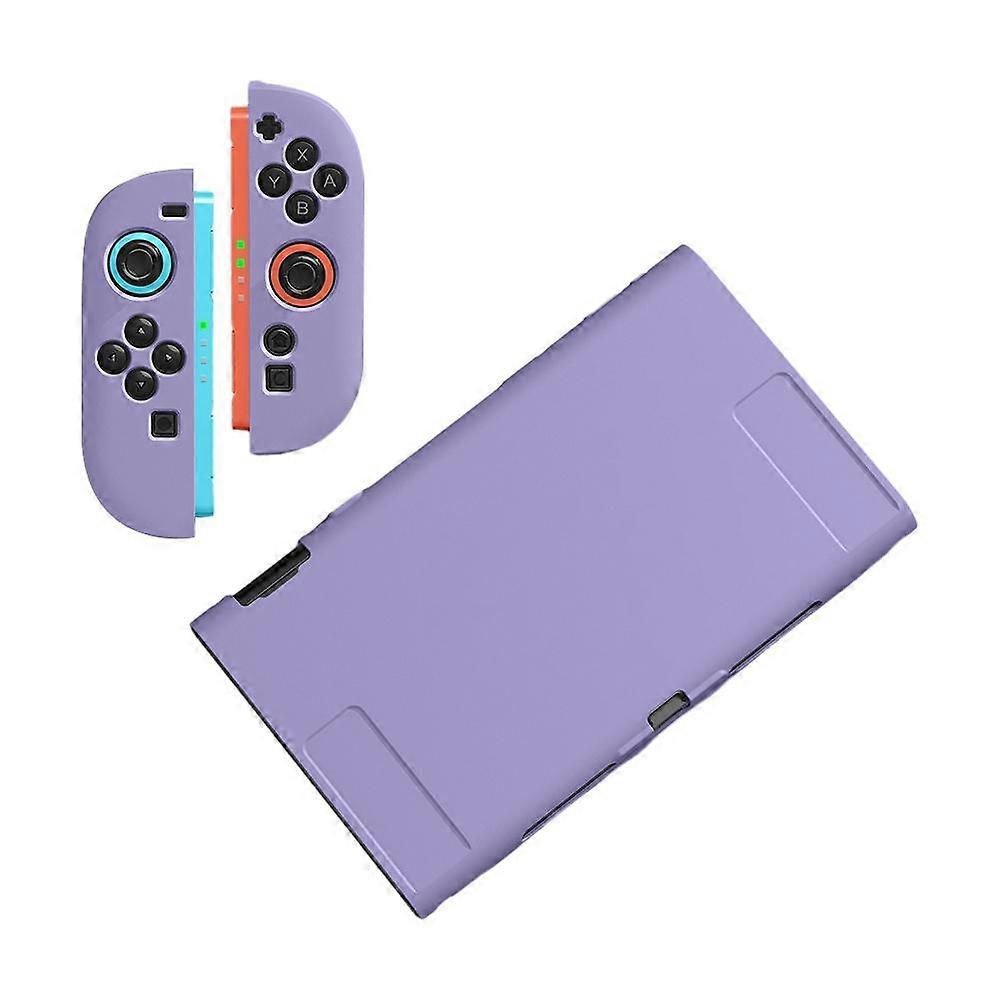 Frosted Split TPU Case for Switch2 - Transparent Soft Shell Cover