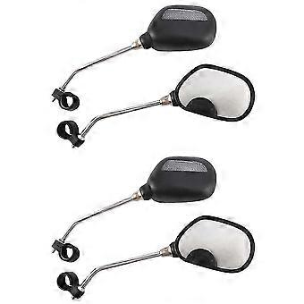 2 Pair Bike Mirror 360Rotation Back Rearview Mirror Wide Angle Handlebar Bicycle Cycling Mirror