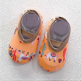 Enfants Séchage rapide Antidérapant Pieds nus Chaussures de plage Bord de mer Chaussures d’eau en plein air Chaussettes Aqua pour garçon fille Chaussures de natation de surf doux