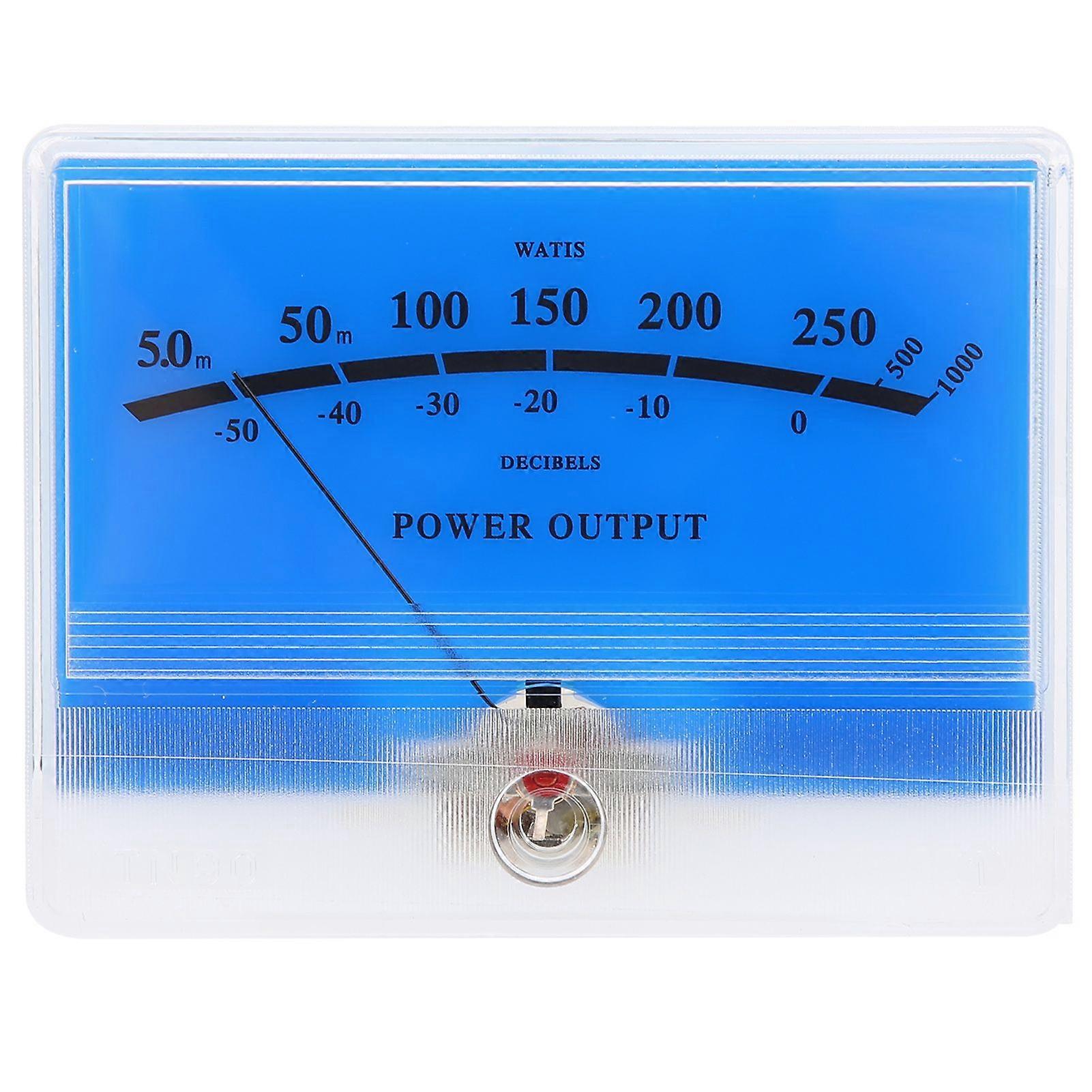 TN-90A-BGB-S0466 VU Meter Header Pointer Ammeter Level Meter Audio Power Amplifier