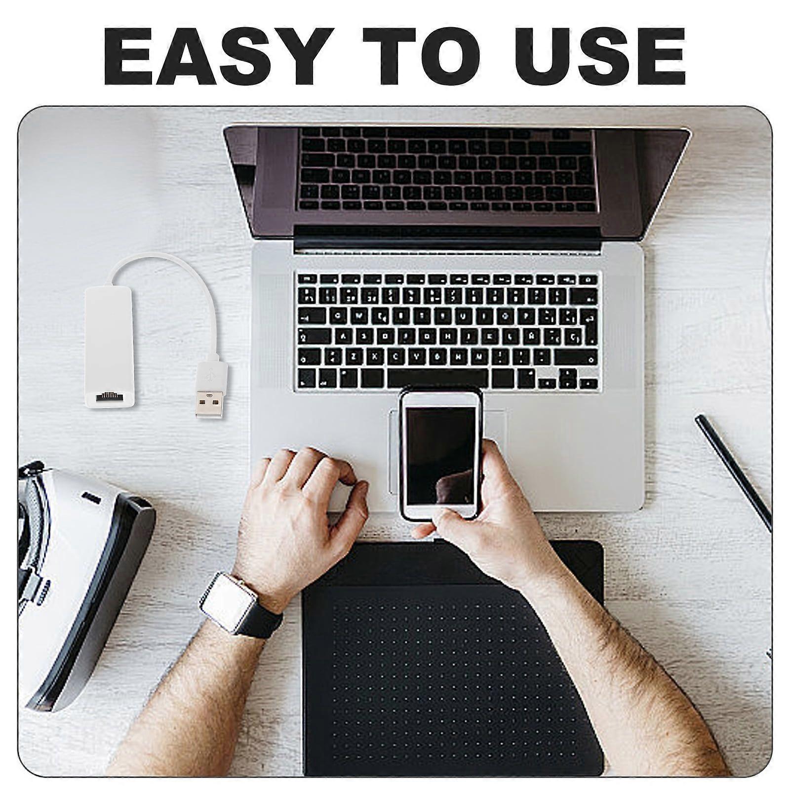 3 Pcs Ethernet Internet Adapter USB Wifi Accessory
