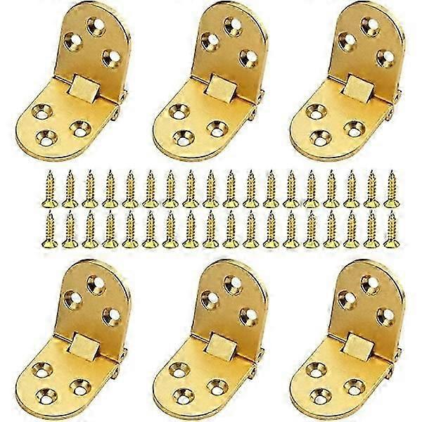 Ic folding table hinge, brass hinge, 6-piece flat hinge foldable [MI]