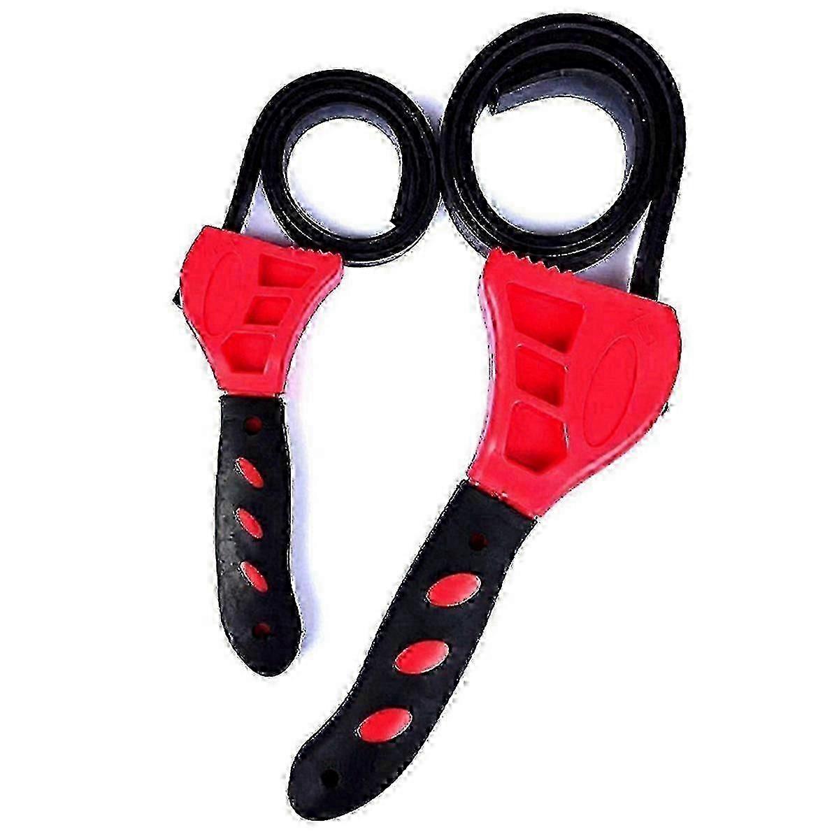 Adjustable Strap Wrench Oil Filter Removal Tool Puller