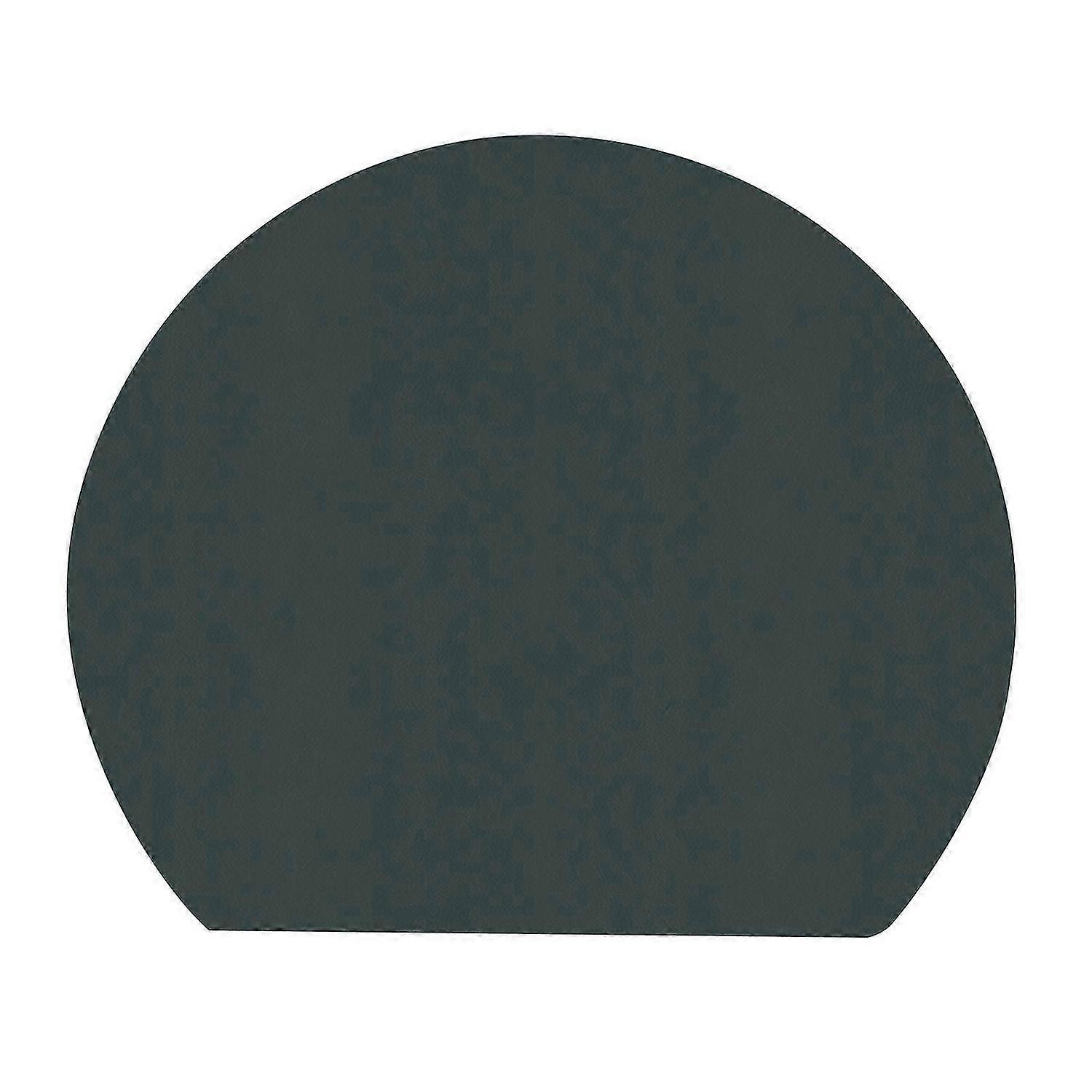 Solid-color Semicircle Table Mat Protection Versatile Application for Home