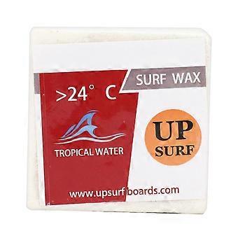 UPSURF Square Transparent Milch Weiß Surfen Professionelles Surfbrett Anti-Rutsch-Wachs Surf Werkzeug Zubehör (Tropisches Wachs)