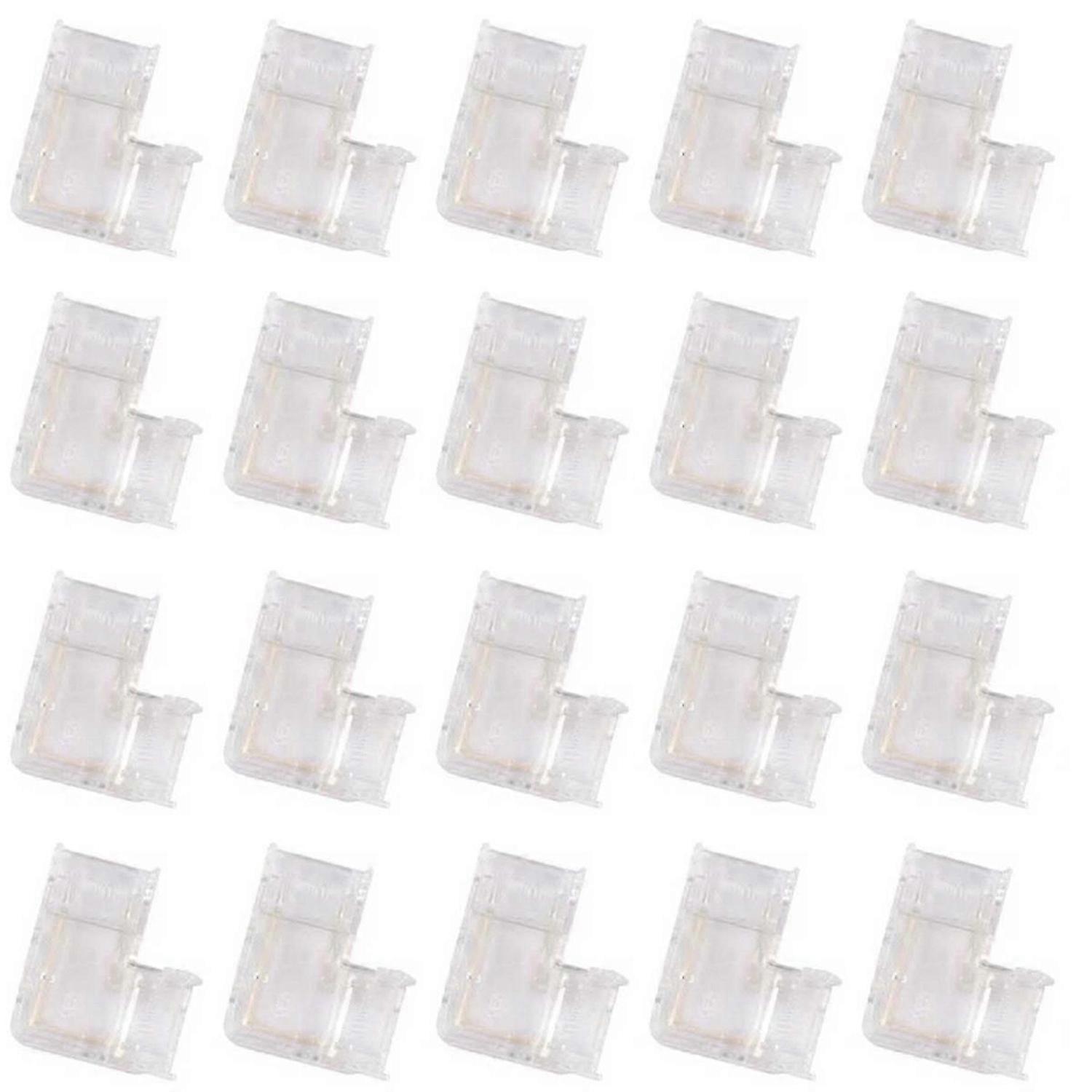 LED Light Strip Connector Right Angle Connector 10mm
