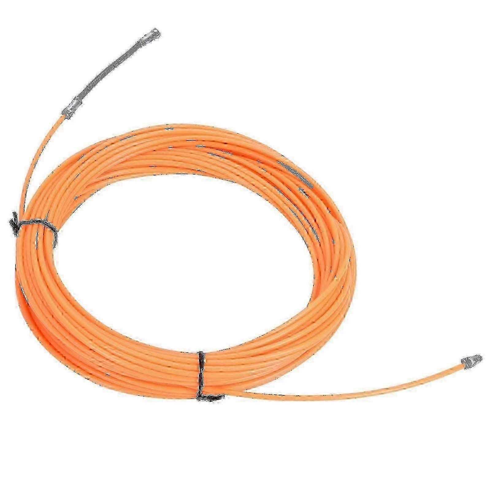 2025 Wire Threader Wire Puller Threading Tool Through Wall Cable Fastener Puller Orange 30m / 98.4ft,l WY-26