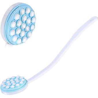 Applicateur et masseur de lotion pour le dos, applicateur portatif de crème hydratante, applicateur de lotion pour le corps et les jambes avec brosse de massage pour le dos M-njkh