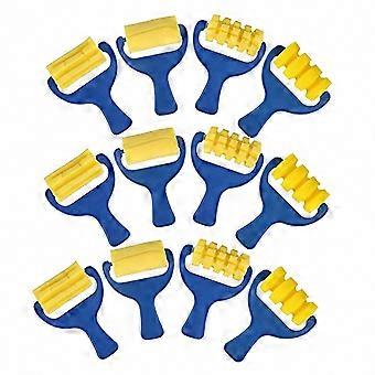 Children's DIY Art & Craft 12 Pcs Sponge Paint Roller Brushes