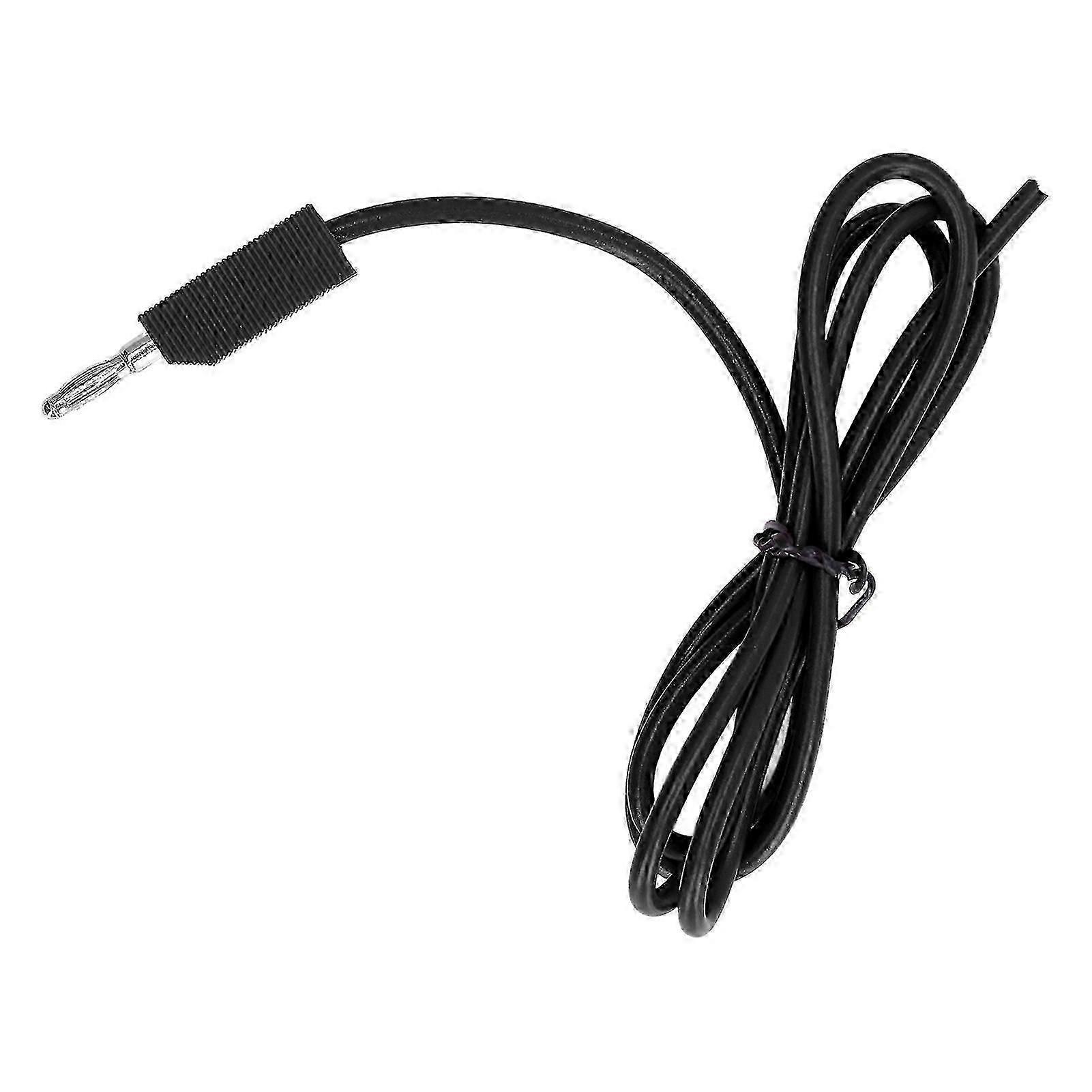 Banana Plug Test Leads Kit Universal Electrical Multimeter 30VAC?60VDC 19A J.70010 4mmBlack