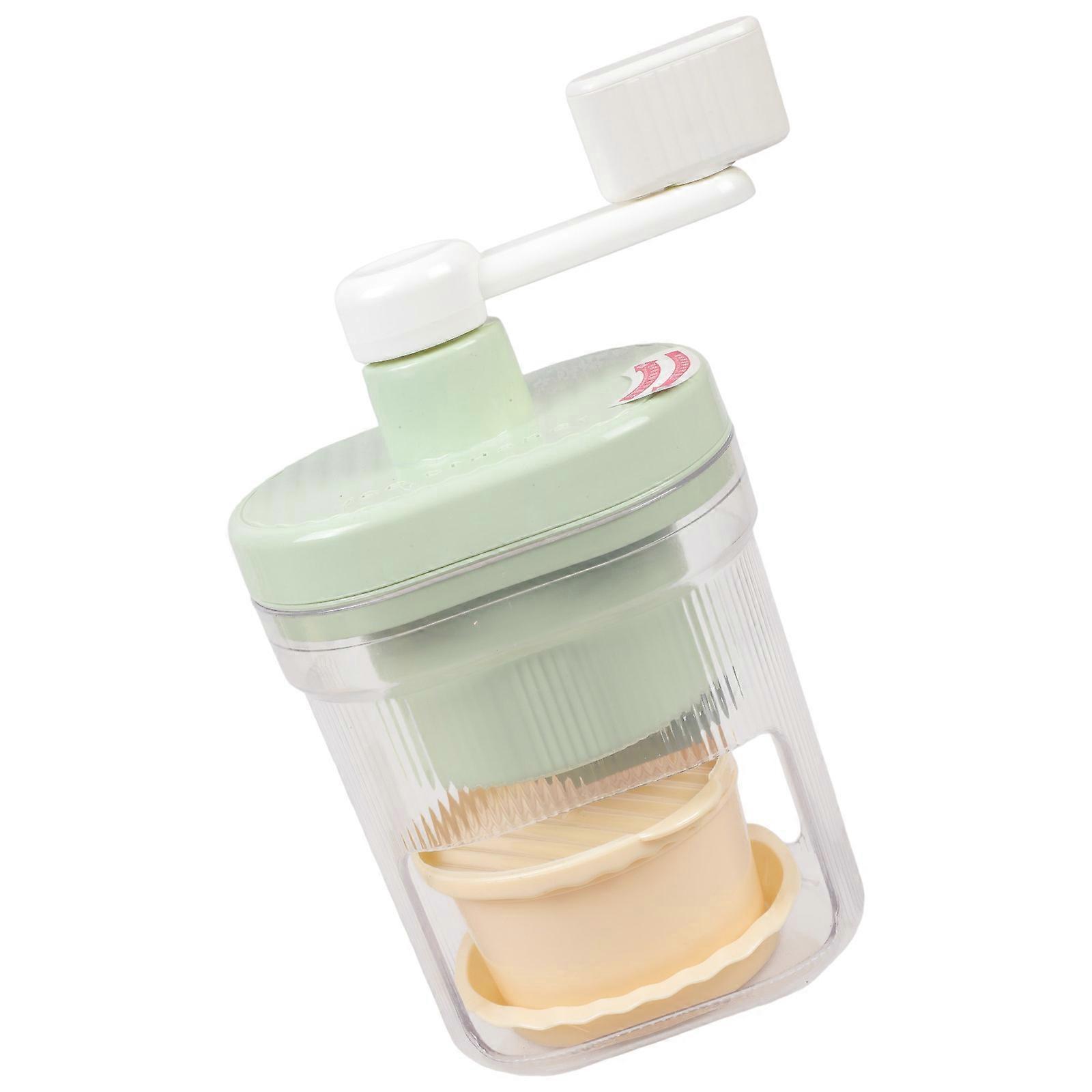 Manual Ice Crusher Machine Practical Snow Cone Maker Practical Ice Shavers Machine For Quick Shaved Ice Preparation Multicolor