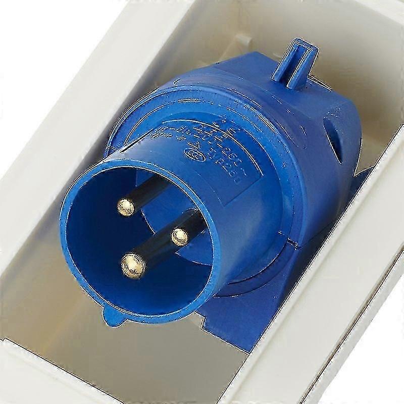 Built-in CEE connector rectangular