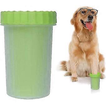 R8 Hundepoterenser, Bærbar Hundepotevasker, Myk Silikon Rengjøringsbørstekopp for Kjæledyr, Massasjeapparat for Hundefotvask for Bading, Stell, Utendørs, Smussfjerning