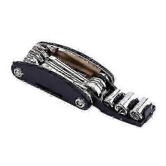 Multifunctional Tools / Bicycle Repair Kit - 15 In 1 Black
