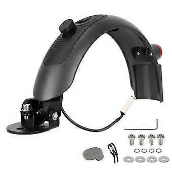ULIP Scooter Ulepszony błotnik do M365 Pro Pro2 1S MI3 Aluminiowy tylny błotnik z zestawem tylnych świateł Osłona błotnika przeciwbryzgowego opony