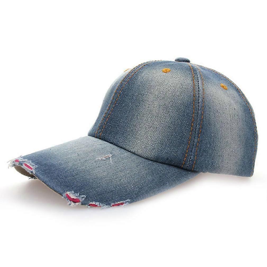 Retro Denim Baseball Cap Peaked Cap Snapback Hat Gorra