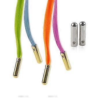 Shoe Laces Shoelaces 3 Sets Footwear Accessories Buckles Simple Zinc Alloy