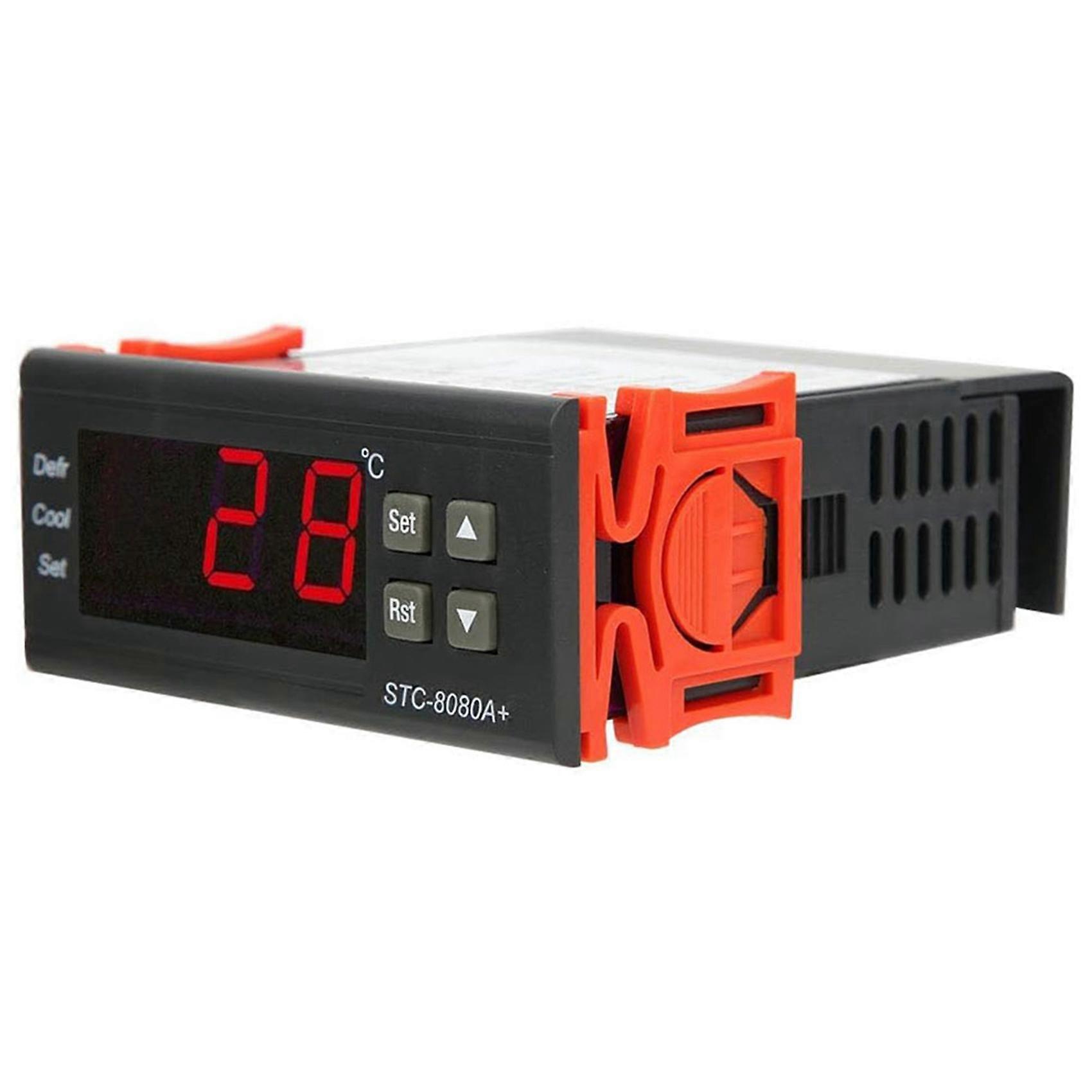 3X Stc-8080A Digital Refrigerator Defrosting Alarming Temperature Controller Plastic Thermostat Controller