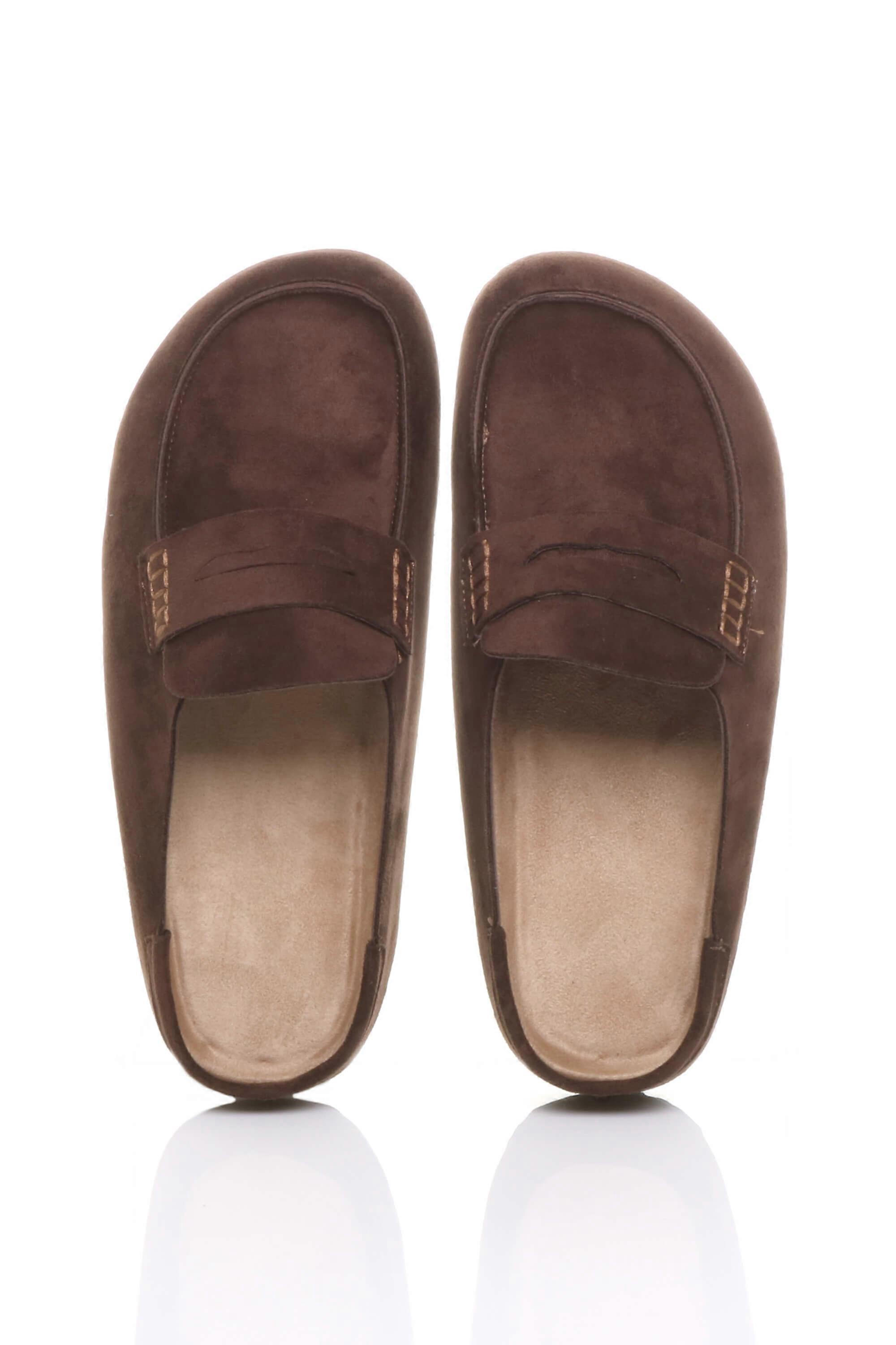 Comfortable Open Back Mules Loafers