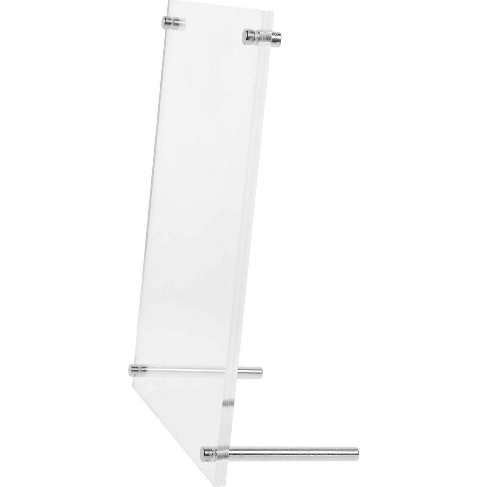 Transparent Acrylic Certificate Frame for Authorization 5Pcs Set