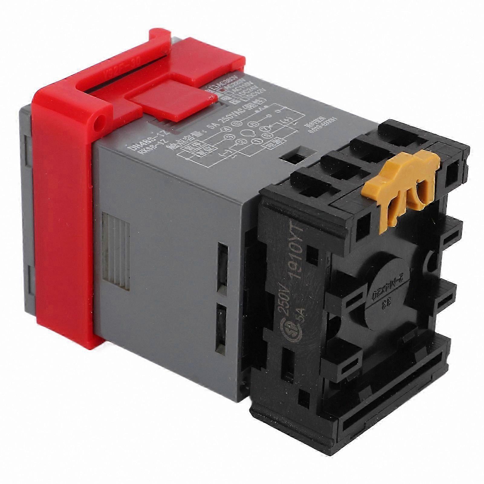 Multifunction LCD Timer with Delay Control for Automation Devices AC110V