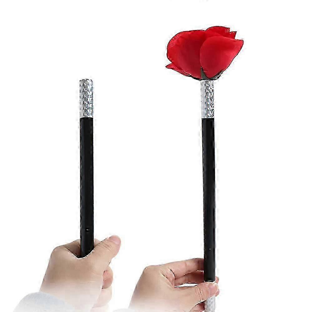 Rose Appearing Illusion Magic Stick