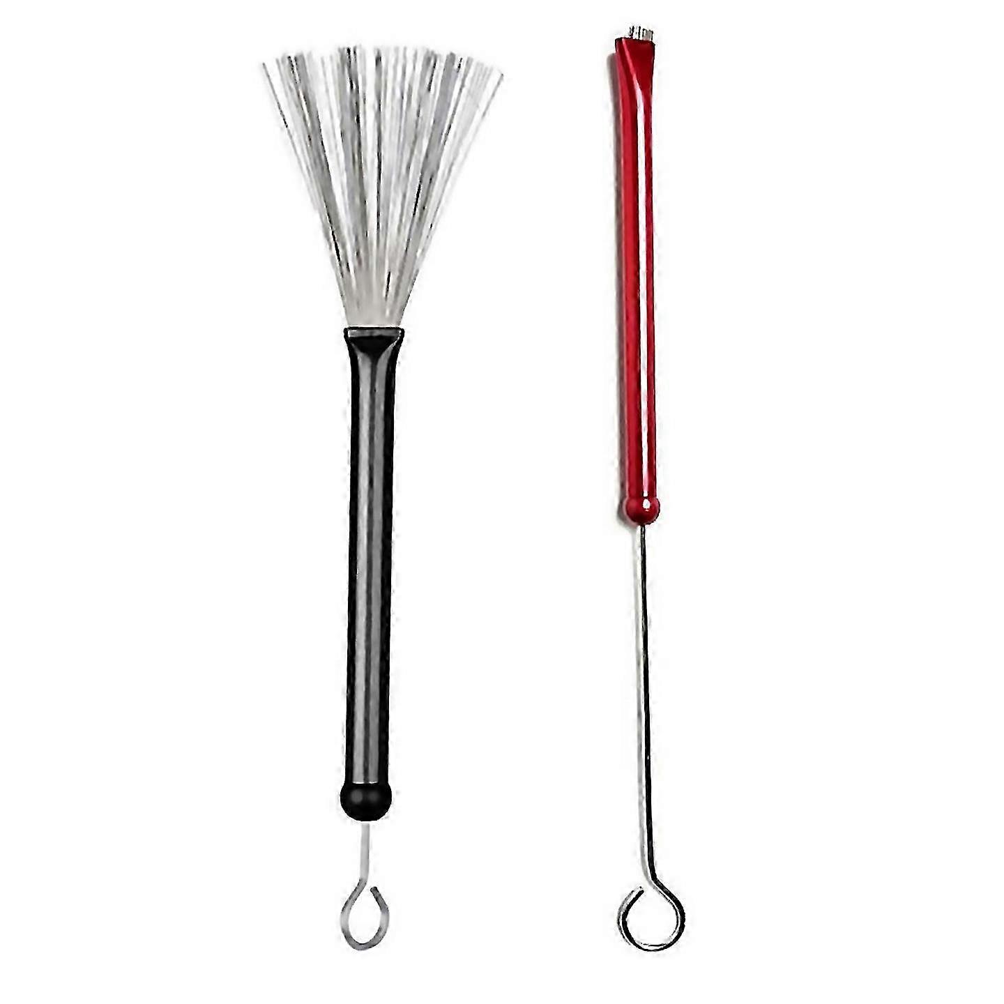 2 Pack Steel Bristle Drum Brushes