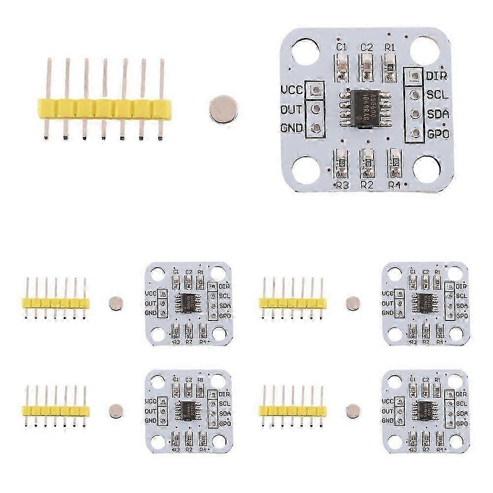 12-Bit Magnetic Angle Sensor AS5600 Module